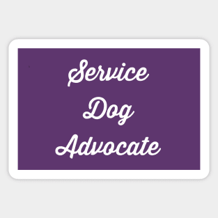 Service Dog Advocate Sticker